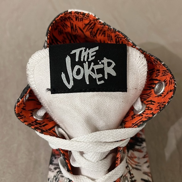 Converse DC Comics x Chuck Taylor All Star The Joker Laugh High Top Snea… - Picture 5 of 15